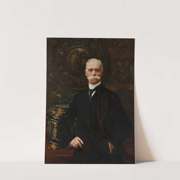 Portrait of Antoni Strzałecki by Zygmunt Strzałecki