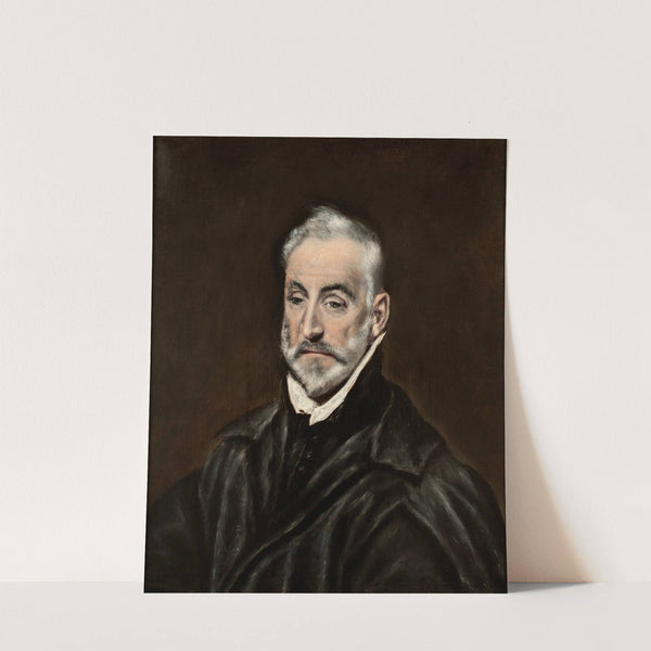 Portrait of Antonio de Covarrubias y Leiva (1514-1602), Spanish jurist and humanist (1597-1600) by El Greco (Domenikos Theotokopoulos)