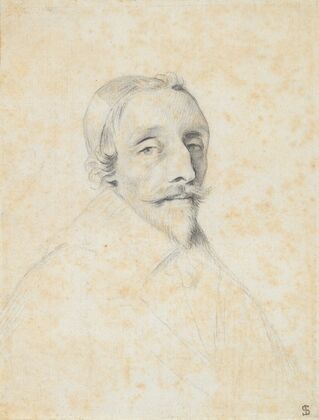 Portrait of Armand Jean du Plessis, Duke and Cardinal de Richelieu