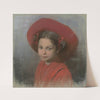 Portrait of Artist’s Daughter Georgina by Ľudovít Čordák