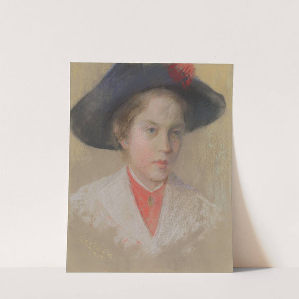 Portrait of Artist’s Daughter Palma (1905) by Ľudovít Čordák