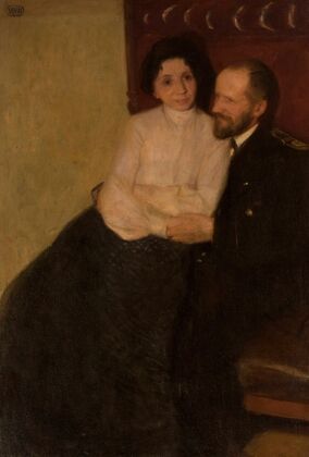 Portrait of artist’s sister and her husband