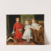 Portrait of artist’s three children, Tadeusz, Helena and Beata (1870) by Jan Matejko