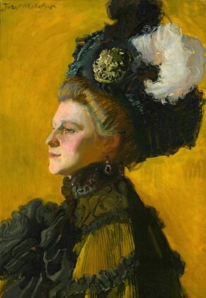 Portrait of artist’s wife, Jadwiga née Janakowska