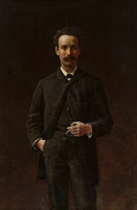 Portrait of Artur Gruszecki (1887)