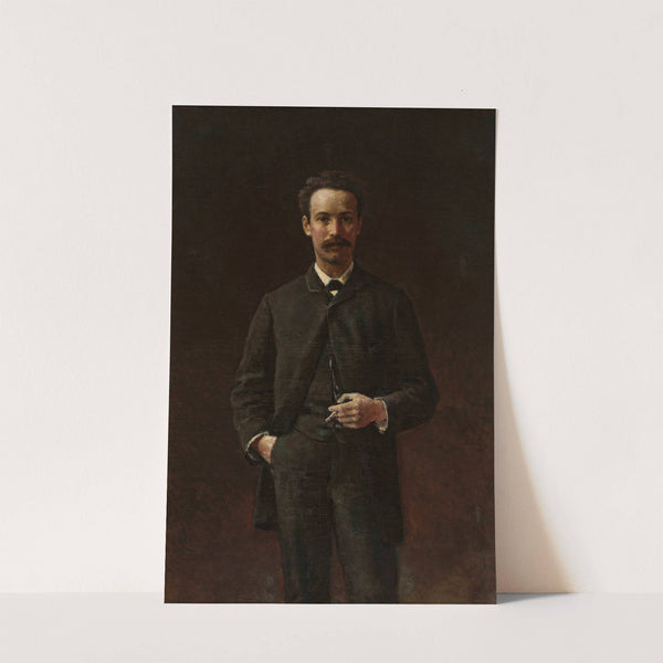 Portrait of Artur Gruszecki (1887) by Aleksander Gierymski