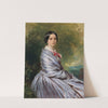 Portrait of Augusta Wichrow (1848) by Franz Xaver Winterhalter