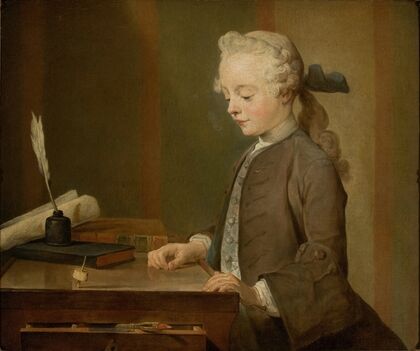 Portrait of Auguste Gabriel Godefroy (1741)