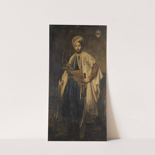 Portrait Of Baron Émile Edward De Wogan Of Rathcoffey by English School