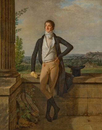 Portrait of Barthélémy Charles, Comte de Dreux-Nancré (1760-1863) (1797)