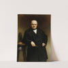 Portrait of Barye with a Wax Model of &#039;Seated Lion&#039; by Léon Bonnat