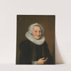 Portrait of Belia Claesdr (1566-in or after 1652) by Bartholomäus Sarburgh