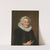 Portrait of Belia Claesdr (1566-in or after 1652) by Bartholomäus Sarburgh