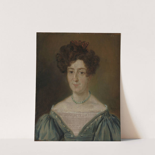 Portrait of Benedicte Dorthea Thaulow by Matthias Stoltenberg