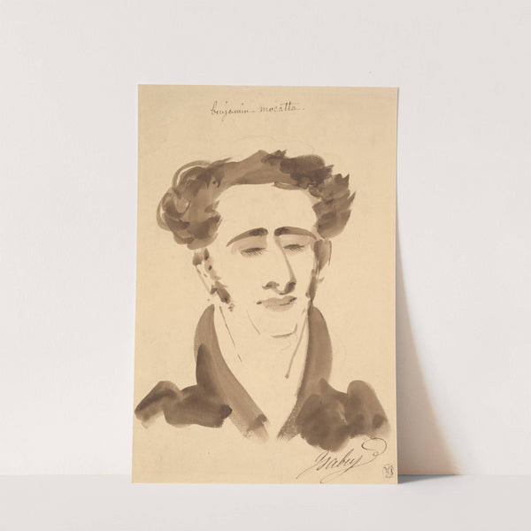 Portrait of Benjamin Mocatta (1802–1865) by Jean-Baptiste Isabey