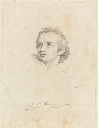 Portrait of, Benjamin Robert Haydon
