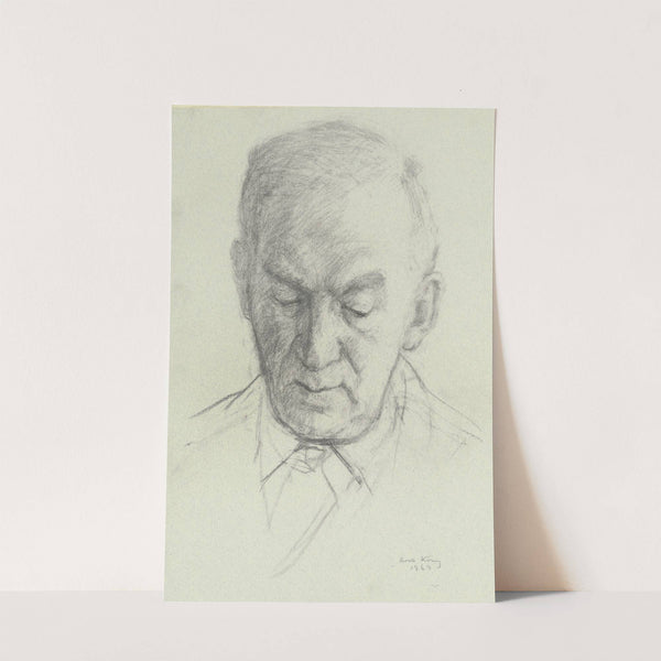 Portrait of Benno Reifenberg II (1963) by Arno König