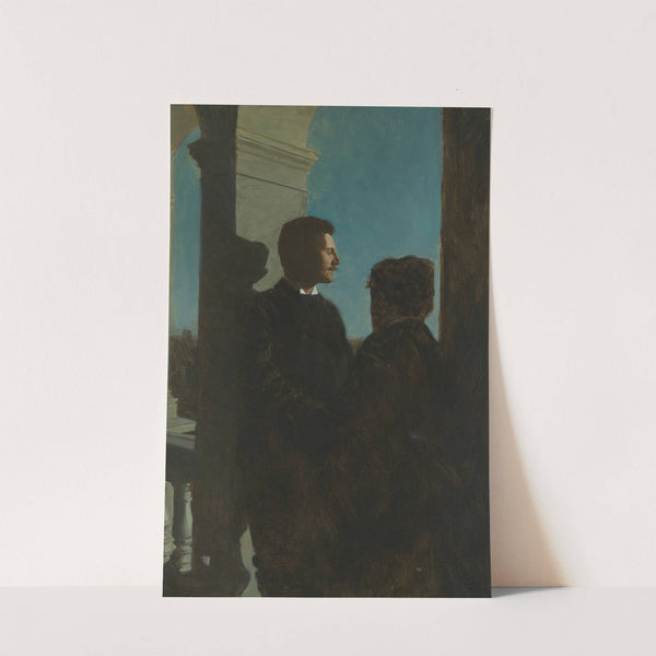 Portrait of Bernhard and Emil Österman by Bernhard Österman