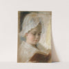 Portrait of Berta Edelfelt, study (1880 - 1889) by Albert Edelfelt