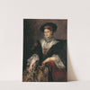Portrait Of Bertha Von Piloty by Hans Makart
