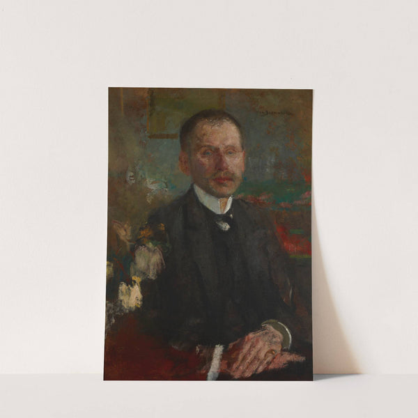 Portrait of Bogdan Faleński by Olga Boznanska