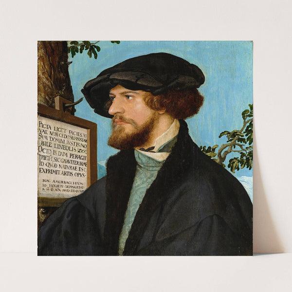 Portrait of Bonifacius Amerbach by Hans Holbein The Younger