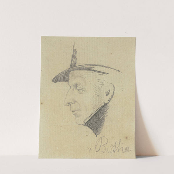 Portrait of Bothmer by Carl Hoff