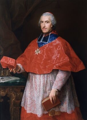 Portrait of Cardinal Jean-François Joseph de Rochechouart (1762)