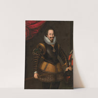 Portrait Of Carlo Emanuele I Of Savoy by Court Painter of Savoy