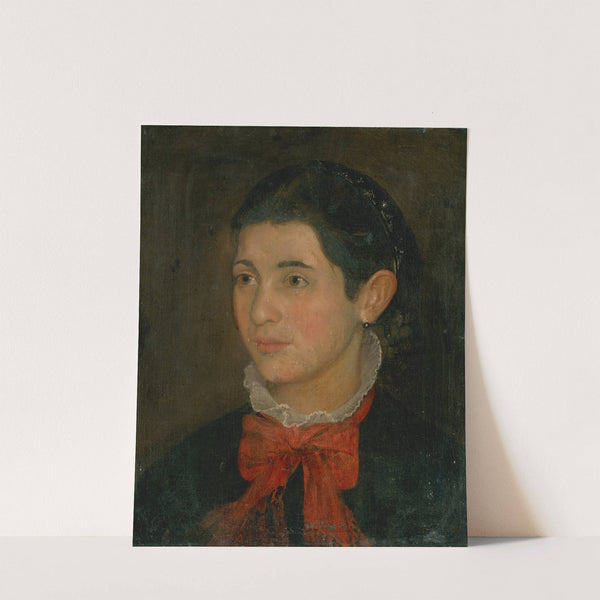 Portrait of Cecília Löwy by Dominik Skutecký
