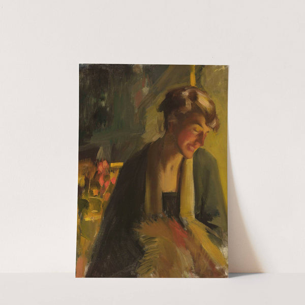 Portrait of Cecylia Marylska-Łuszczewska by Konrad Krzyżanowski