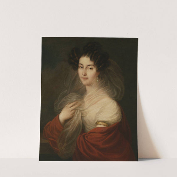 Portrait of Celina Radziwiłł née Sulistrowska (1805–1836) by Franciszek Ksawery Lampi