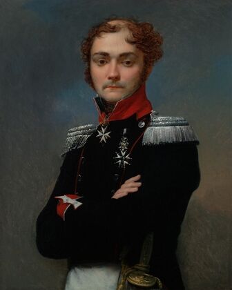 Portrait of Charles-Louis Regnault, an Officer from the Napoleonic Wars