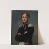 Portrait of Charles-Louis Regnault, an Officer from the Napoleonic Wars by Jean-Baptiste Regnault