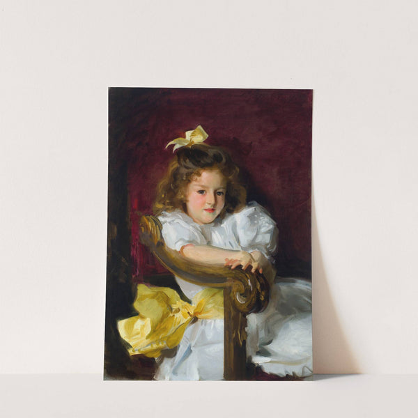 Portrait of Charlotte Cram by John Singer Sargent