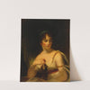 Portrait of Charlotte Earle Beechey, the artist&#039;s daughter, as Psyche by Sir William Beechey