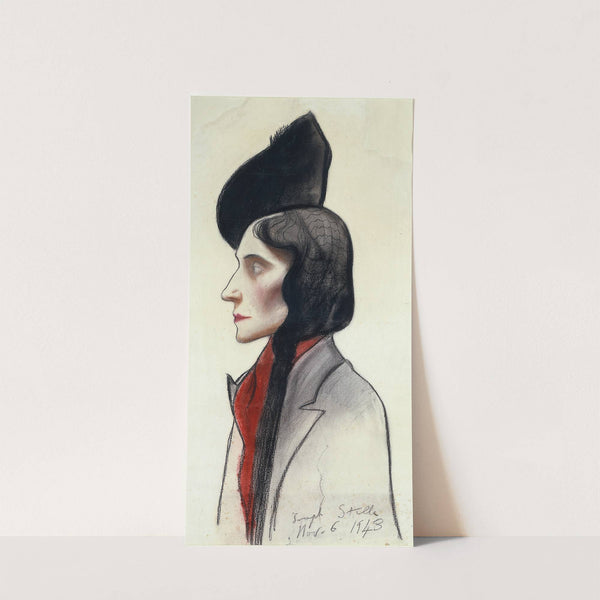 Portrait of Clara Fasano by Joseph Stella