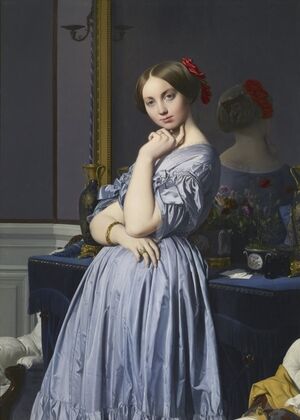 Portrait of Comtesse d’Haussonville