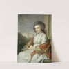 Portrait of Cornelia Rijdenius, Wife of Johannes Lublink II by Johann Friedrich August Tischbein