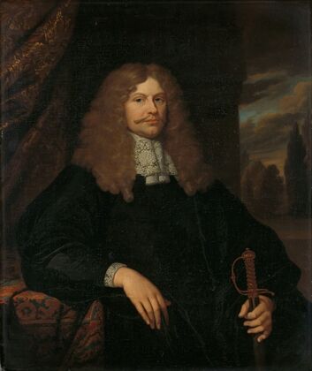 Portrait of Cornelis Backer (1633-81), councillor, alderman, and colonel of the Amsterdam militia