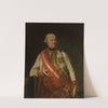 Portrait of count Andreas Hadik von Futak (1710–1790) with the star of the Military Order of Maria Theresa on his breast by Georg Weikert