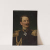 Portrait of count Friedrich Berg (1790–1874), Russian general, viceroy of the Kingdom of Poland (between 1863 and 1874) by Leopold Horowitz