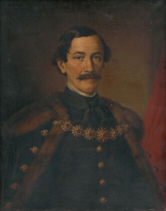 Portrait of Count Teleki Miklós Barabás
