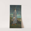 Portrait Of Countess De La Maitrie In equestrian Dress by Charles Albert Walhain