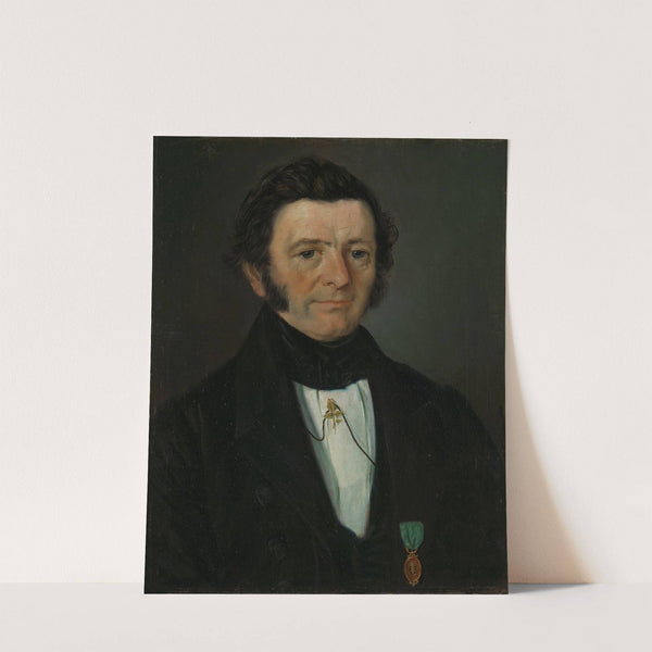 Portrait of County Court Judge Andreas Boghart Richter by Matthias Stoltenberg