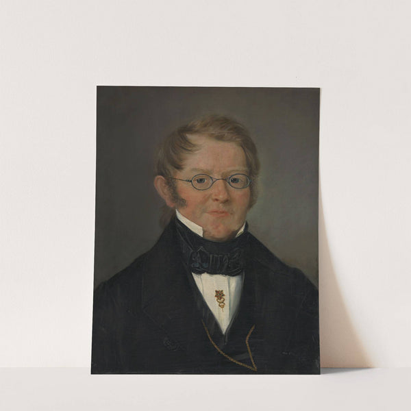 Portrait of County Court Judge Jens C. Delphin by Matthias Stoltenberg