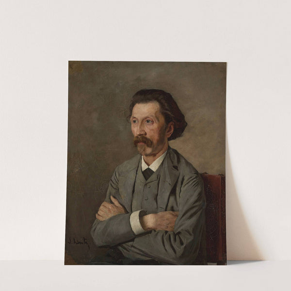 Portrait of Daniel Filleborn by Stanisław Lentz