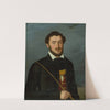 Portrait of Dávid Pfannschmidt (Thinschmidta) by Jozef Czauczik