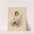 Portrait of Desdemona from Shakespeare’s Othello (19th century) by J. Smith