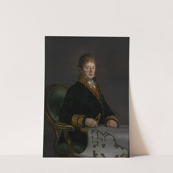 Portrait of Don Juan Antonio Cuervo (1819) by Francisco de Goya
